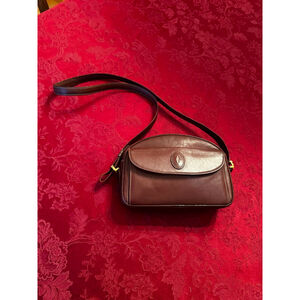 Cartier Bordeaux Leather Crossbody Bag